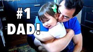 BEST FATHER EVER  June 15 2014  itsjudyslife daily vlog [upl. by Atinid]