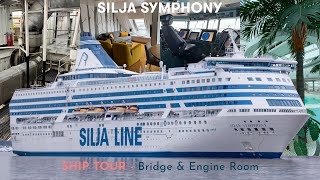 Silja Symphony Tour Bridge Engine Room Suites etc [upl. by Nemaj903]