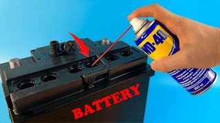 Old battery like new in 1 minute Amazing repair that surprised an experienced driver [upl. by Ardnwahs53]