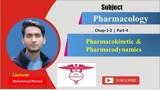 Pharmacokinetics amp Pharmacodynamics  Chap12  Part4  Pharmacology1  BSN and Paramedics [upl. by Pinkerton]