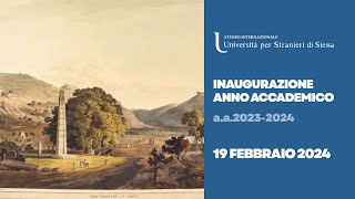 Inaugurazione Anno Accademico 20232024 [upl. by Ahidam]