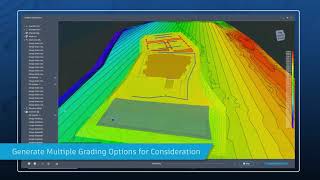 Autodesk Civil 3D Grading Optimization [upl. by Anaihsat]