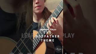 You got it right 🎬 Our upcoming guitar tutorial features the iconic theme from quotThe Godfatherquot 🎶 [upl. by Leroj105]