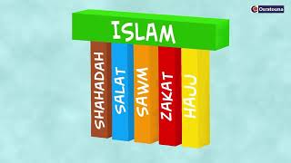 The five pillars of Islam  Nasheed  Islamic song for kids without music [upl. by Yolane907]