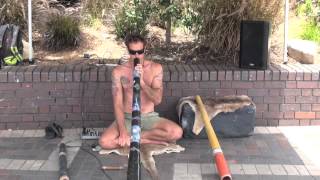 Street Music Didgeridoo Groove [upl. by Ecinahs]