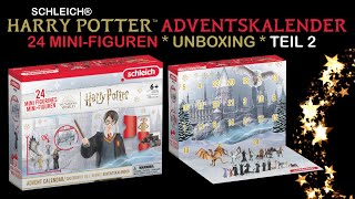 Schleich ® Harry Potter ™ MiniFiguren Adventskalender Serie 1  Wizarding World ™ Unboxing Teil 2 [upl. by Laamak]