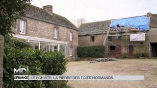 LE FEUILLETON  Le schiste la pierre des toits normands [upl. by Isolde]