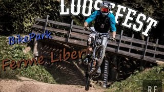 MON PREMIER BIKEPARK À LA FERME LIBERT 😱😍 VTT DH [upl. by Akeirahs]