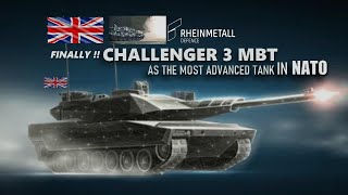 Finally  Rheinmetall unveils UKs new Challenger 3 battle tank with advanced upgrades [upl. by Imim]