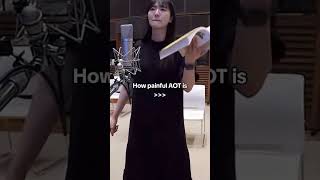 Yui Ishikawa Mikasa Ackerman Voice Actor Attack on Titan [upl. by Eilrebma]