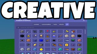 Bedwars Just Added CREATIVE MODE [upl. by Atsylak]