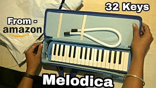 Best Melodica Unboxing amp Review Havana Hindi  From Amazon  32 Keys Melodica For Beginners [upl. by Macdougall]