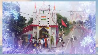 methwliya chhapra siwan rod durga pooja pandal video rishiCprofficial shortsfeed bhojpuri [upl. by Nage]