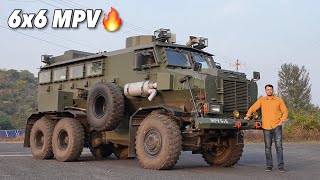 212 Ton Tank on Wheels🔥 Vehicle Factory Jabalpur Mine Protected 6X6  Crazy Features [upl. by Enelrahc519]