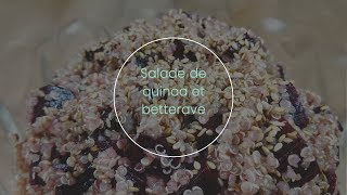 Salade de quinoa et betterave [upl. by Alamak]