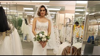 Crossdresser Wedding Dress TryOn Finding The Perfect Dress [upl. by Benge]