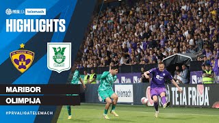 Maribor 2  1 Olimpija  35 krog 202324 PrvaLigaTelemach [upl. by Ennadroj]