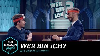 Wer bin ich mit Kevin Kühnert  NEO MAGAZIN ROYALE mit Jan Böhmermann  ZDFneo [upl. by Gerrald990]