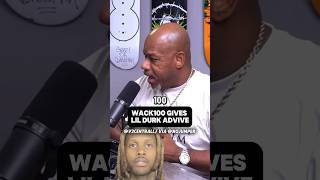 Wack100 Gives Lil Durk Advice🤦🏽‍♂️💔 lildurk [upl. by Dlaner]