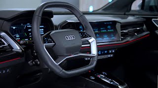 2022 Audi Q4 e tron Sportback – Interior Details [upl. by Yecnuahc468]