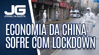 Economia da china sofre com lockdown em Xangai [upl. by Donal]