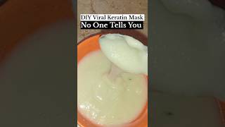 DIY Viral Keratin Mask hairfacts haircare keratin natural beauty shorts fyp fypシ゚viral [upl. by Noda]