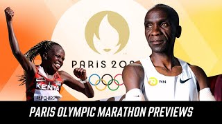 Who Will Win in Paris  Our 2024 Olympic Marathon Previews [upl. by Siari]