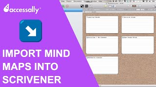 Scrivener Tutorial  Import Mind Maps Into Scrivener [upl. by Whit]