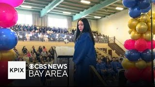 Entire graduating high school class in Oakland accepted to 4year colleges [upl. by Navap]