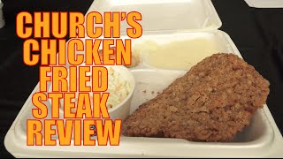 Churchs Chicken Fried Steak Review  Watch BEFORE You Order [upl. by Lem864]