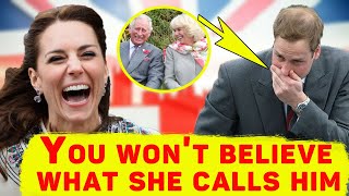 You Wont Believe What Kate Middleton Used to Call Prince William in Private [upl. by Rodrich678]