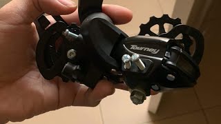 Installing Shimano Tourney RD for my XC bike [upl. by Yrellih]