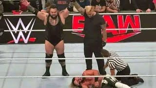 Solo Sikoa ATTECK Seth Rollins After Raw Off Air  WWE RAW Highlights Today [upl. by Ynettirb16]