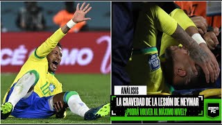 TERRIBLE LESIÓN DE NEYMAR compromete el futuro de su carrera con la selección y su club  ESPN FC [upl. by Swamy465]