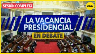 LoÚltimo VACANCIA PRESIDENCIAL Congreso no aprobó moción de vacancia contra Pedro Castillo [upl. by Margot]