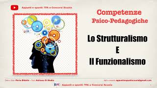 Storia della Psicologia 1 Strutturalismo e Funzionalismo [upl. by Crisey427]