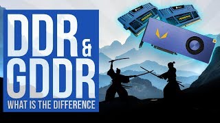 DDR vs GDDR explained  Compatibility Differences and Similarities [upl. by Dlaniger]