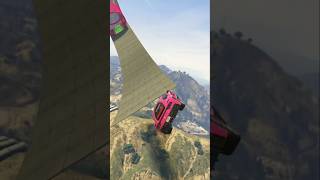 GTA V Dangerous Stunt on Mount Chiliad 😍 gta shorts viral short [upl. by Aelam]