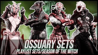 Destiny 2 Warlock Ossuary Sets  Season of the Witch [upl. by Wendeline]