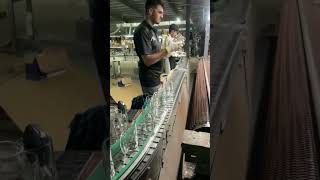 Blowing MachineGlassware manufacturing glassfactory nature glasswares [upl. by Prissy165]