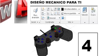 Tutorial de AutoCAD 3D  4  CoordenadasVistaSeleccion y Grupos [upl. by Yaj]