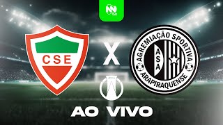 CSE 1 x 1 ASA  110524  Brasileirão Série D  live  NNPlaySportsOf [upl. by Manton]