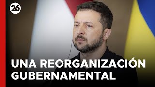 Zelenski dijo que Ucrania necesita quotnueva energíaquot para reorganizar el gobierno [upl. by Natalee61]