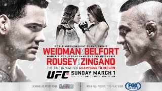 UFC 187 Weidman vs Belfort preview [upl. by Buatti369]