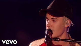 Justin Bieber  Love Yourself amp Sorry  Live at The BRIT Awards 2016 ft James Bay [upl. by Padegs154]