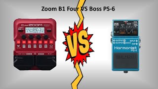 Zoom B1X Four VS Boss PS6 [upl. by Atiuqihs]