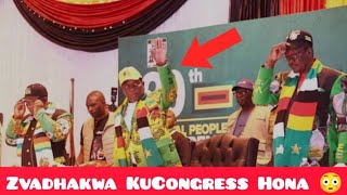 Zanu PF Congress Kobaka Chimoto Inzwa maThreats 😳 [upl. by Lelith500]