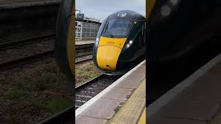 En Route to London Stadium  Train arriving at Taunton Station [upl. by Ave]