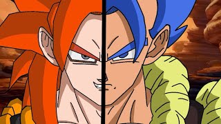 Gogeta 4 kicks like a freight train [upl. by Ellecram]