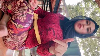 Live Kebaya Merah Hot Terbaru 🔥 Jilbab Hot 🔥 [upl. by Nirok239]